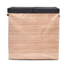 PANIER A LINGE DOUBLE 58X35X58CM
