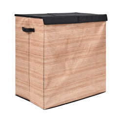 PANIER A LINGE DOUBLE 58X35X58CM