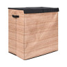 PANIER A LINGE DOUBLE 58X35X58CM