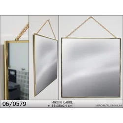 MIROIR CARRE 35x35CM