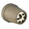 SUPPORT 6 ROULETTES D26,5 BLANC SUPPORT 6 ROULETTES D26,5 BLANC