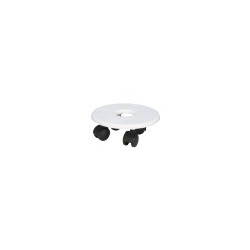 SUPPORT 6 ROULETTES D26,5 BLANC