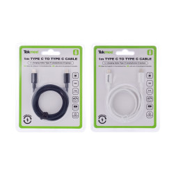 TEKMEE 1M TYPE-C TYPE-C FAST CHARGE CABL