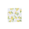 20 Serviettes Cocktail Citrons Papier Bl