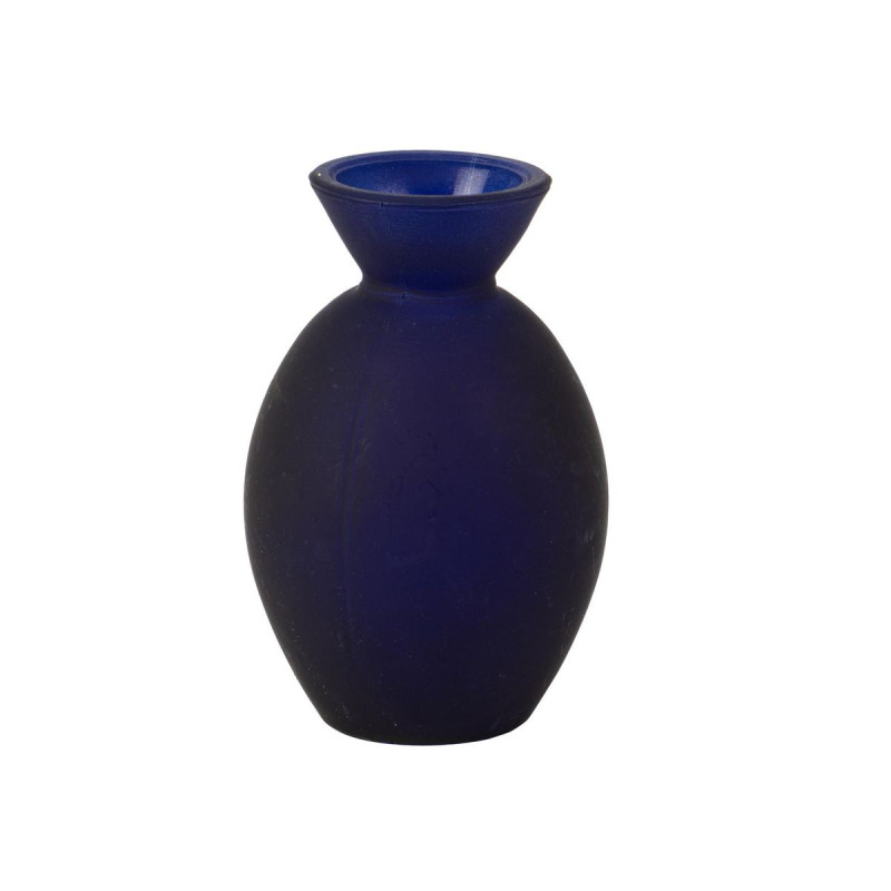 Vase Noam Verre Bleu Roi Ø7x10,5cm - 150