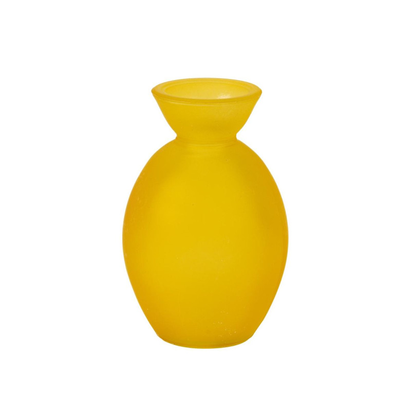 Vase Noam Verre Jaune Ø7x10,5cm - 150ml