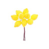 9 Citrons Jaune Ø2,5x11cm sur Tige