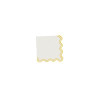 10 Serviettes Mix&Match Papier Jaune et