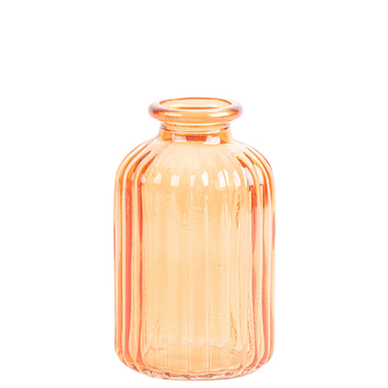 Vase Giorgia Verre Corail Ø6,2x10cm 190m