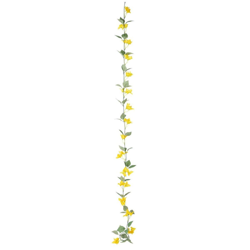 Guirlande de Bougainvillier Jaune et Ver