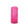 Vase Zoé Verre Framboise Ø8,5x20cm - 920