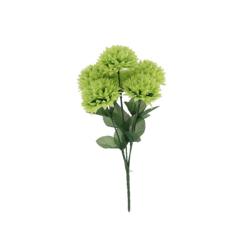 Bouquet de 6 Dahlias et Feuillage Vert 3