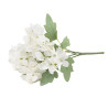 Bouquet de 5 Hortensias Blanc 28cm