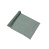 Chemin de Table Mousseline Vert de Gris