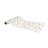 Chemin de Table Fleuri Intissé Blanc, Ve