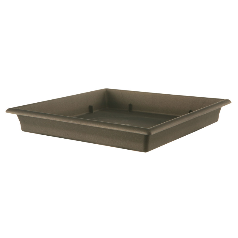 'PLATEAU CARRE 25 GRIS