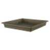 'PLATEAU CARRE 36 GRIS
