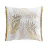COUSSIN MELISSE FRANGE 50x50CM COTON/PO