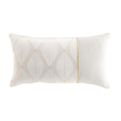 COUSSIN MAHO BLANC 30x50CM POLYCOTON IMP