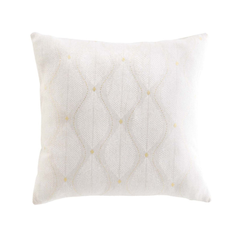 COUSSIN MAHO BLANC 45x45CM POLYCOTON IMP