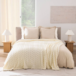 COUVERTURE EDGAR 220x240CM SHERPA RELIEF