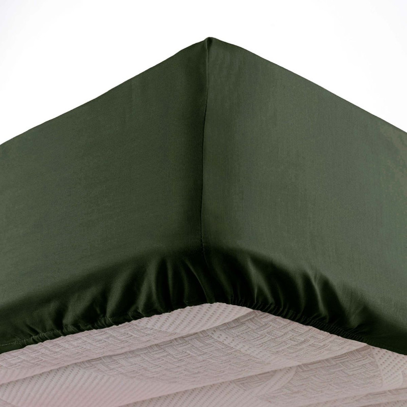 DRAP HOUSSE OSCAR KAKI MICROF 90x190CM M