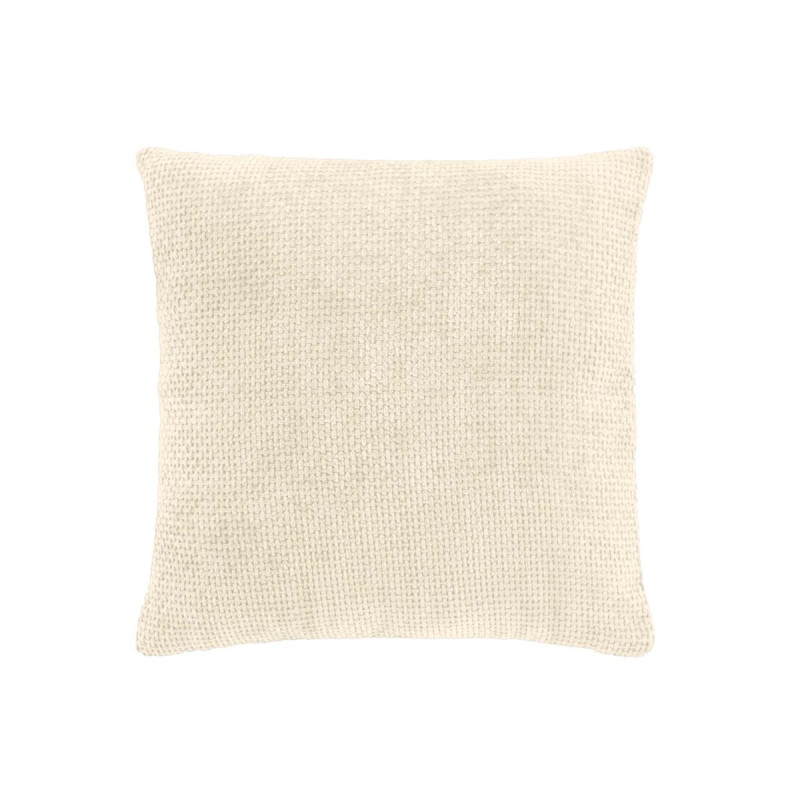 HOUSSE COUSSIN LEO CREME 40x40CM VELOURS