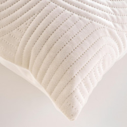 HOUSSE COUSSIN CIRCLES NATUREL 40x40CM V