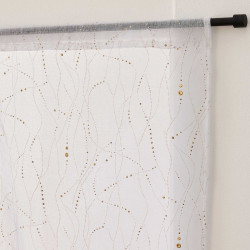 PAIRE DROITE ANGELINE 2x70x200CM VOILE S