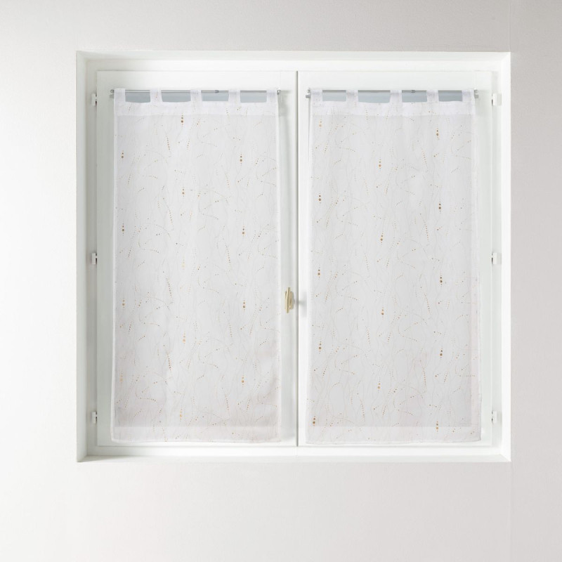 PAIRE DROITE ANGELINE 2x60x120CM VOILE S