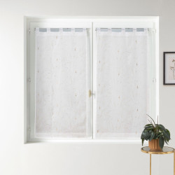 PAIRE DROITE ANGELINE 2x60x160CM VOILE S