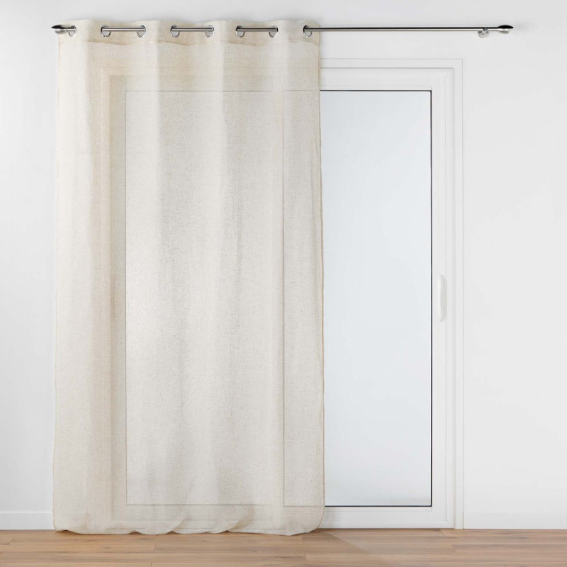VOILE ALINE 140x240CM POLYESTER/LIN UNI