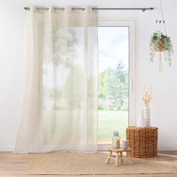 VOILE ALINE 140x240CM POLYESTER/LIN UNI