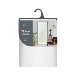 VOILE LISSEA BLANC 90x200CM VOILE SABLE