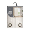 VOILE CHENILLE ZAHO BLANC 140x260CM VOIL