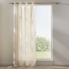 VOILE RAYE SANYA 140x260CM EFFET LIN TIS