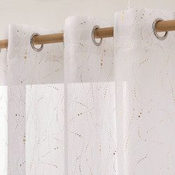 VOILE ANGELINE 140x240CM VOILE SABLE APP