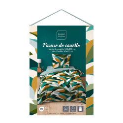 PARURE SWAN 1 PERS 140x200CM IMPRIME 42