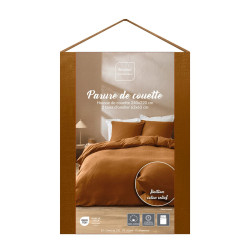 PARURE CLARA CARAMEL 2 PERS 240x220CM CO