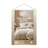 PARURE CLARA NATUREL 2 PERS 240x220CM CO