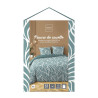 PARURE MORGANE BLEU 2 PERS 260x240CM IMP