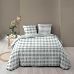 PARURE VICTOIRE SAUGE 2 PERS 240x220CM I