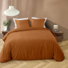 PARURE LIAM CARAMEL 2 PERS 240x220CM MIC