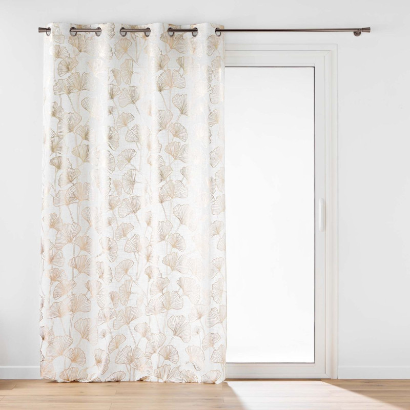 RIDEAU KENZY 140x240CM POLYESTER/LIN IMP