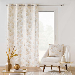 RIDEAU KENZY 140x240CM POLYESTER/LIN IMP
