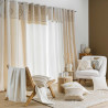 RIDEAU KENZY 140x240CM POLYESTER/LIN IMP