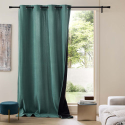 RIDEAU MADISON SAUGE 140x260CM VELOURS C