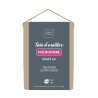 TAIE D'OREILLER OSCAR NATUREL 63x63CM MI
