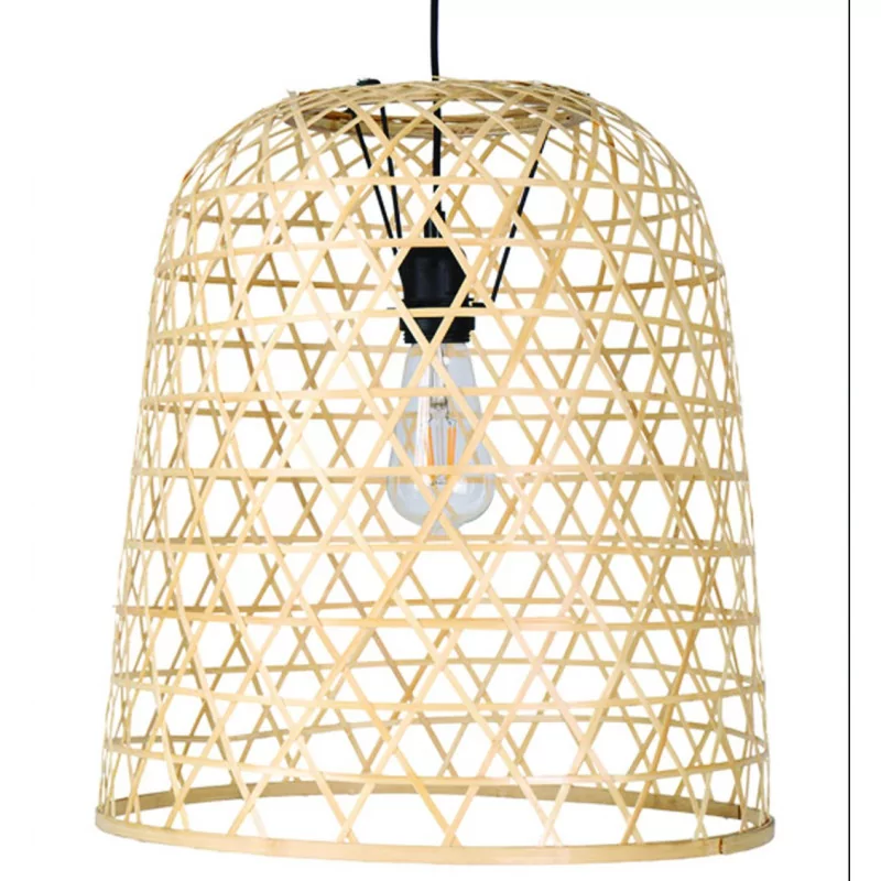 BELL-SHAPED BAMBOO PENDANT D39XH43cm