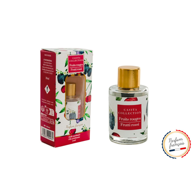 Huile parfumée 10ml - Fruits Rouges